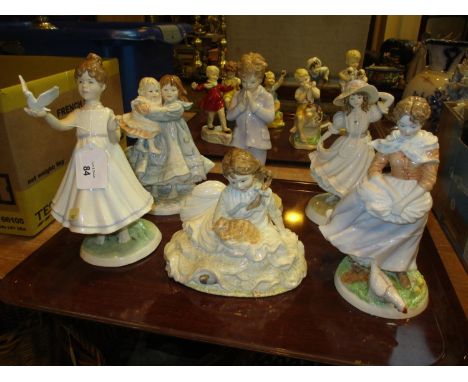 Six Royal Worcester Figures 