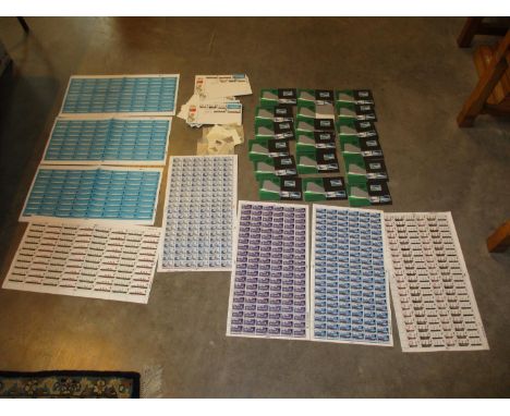 Seventeen Packs of Concorde Stamps, Sheets of Shipping Stamps, First Day Covers etc 
