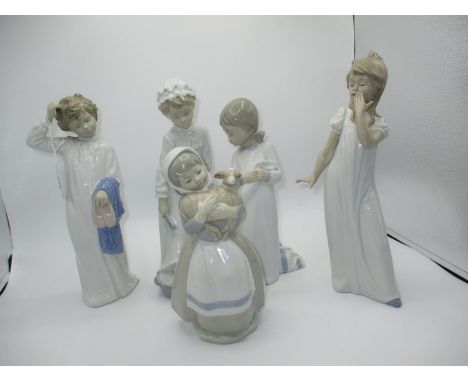 Five Nao Figures of Children 
