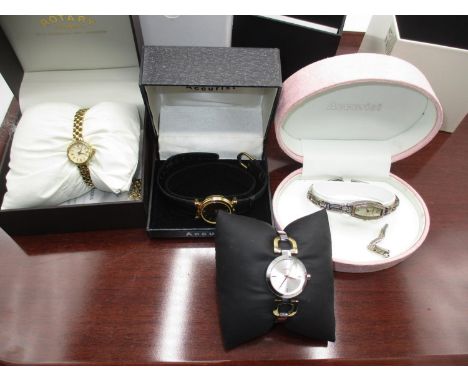 Four Ladies Watches - Rotary, DKNY and 2 Accurist 