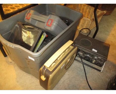 Bush Radio, Trio Communications Receiver R-1000 and a Box of Tools 