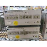 (2) HP Model 11713A Attenuator/Switch Drivers