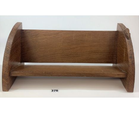 Mouseman book trough 18” long x 8” deep