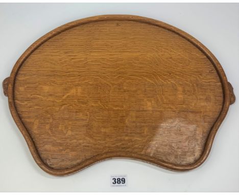 Mouseman tray with 2 mice, 18.5” x 12”