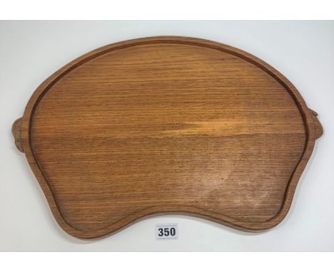 Mouseman tray with 2 mice, 18.5” x 12”