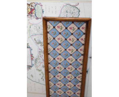 FRAMED MAP AND FRAMED TAPESTRY
of floral design