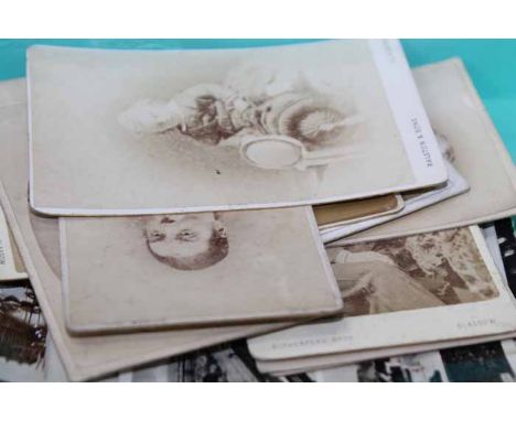 COLLECTION OF VINTAGE PHOTOGRAPHS
including Glasgow and Edinburgh scenes, and Victorian portraits