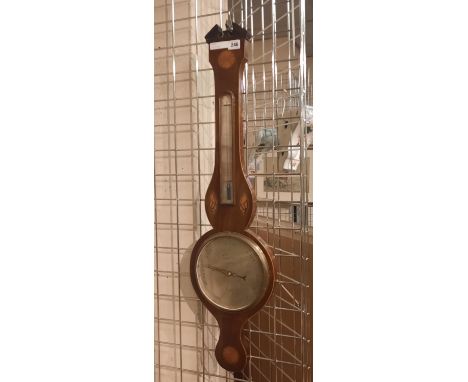 INLAID BAROMETER