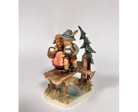 A Hummel pottery Century Collection, On our Way figure group, complete with original fitted box etc. (21cm x 10cm x 14cm), sh