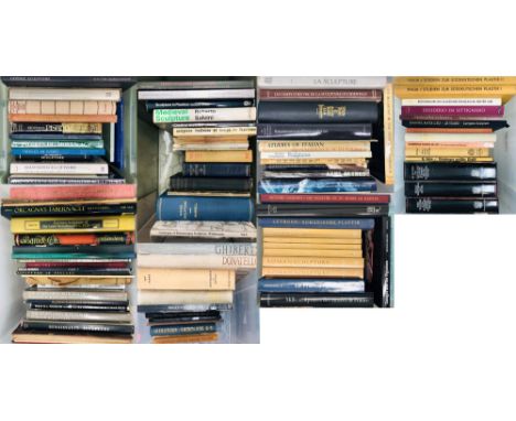 ART REFERENCE/ANTIQUARIAN BOOKS - SCULPTURE. Approx 99 assorted titles generally focusing on sculpture. To include foreign an