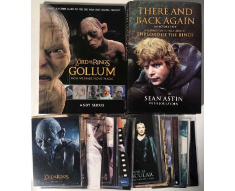 LORD OF THE RINGS SEAN ASTIN/ANDY SERKIS. Signed Lord Of The Rings memorabilia to include: a copy of 'There And Back Again - 