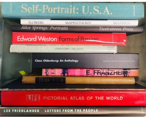 ART REFERENCE BOOKS - RARE PHOTOGRAPHY. 10 books on photography to include: David Douglas Duncan - Self Portrait USA with det