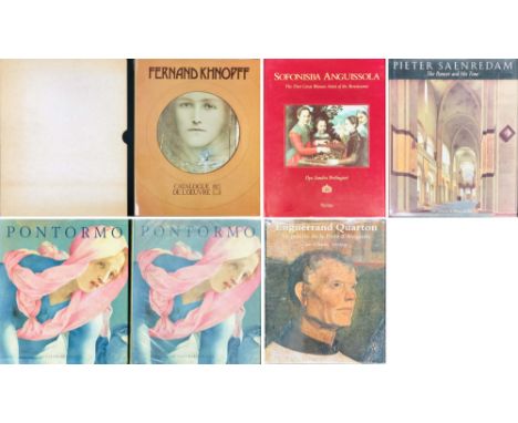 ART REFERENCE BOOKS - CATALOGUE RAISONNE/RARE TITLES. Five hardcover books: Pieter Saenredam - The Painter and his Dream - Sc