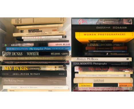 ART REFERENCE BOOKS - PHOTOGRAPHY. Collection of approx 38 titles, to include hardcover editions, catalogues and more. To inc