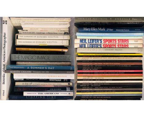 ART REFERENCE BOOKS - PHOTOGRAPHY. Collection of approx 60 titles, to include hardcover editions, catalogues and more. To inc