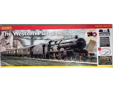 HORNBY TRAINS. A boxed Hornby '00' gauge R1048 'The Western Pullman' electric train set (incomplete) containing BR Castle Cla