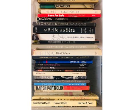 ART REFERENCE BOOKS - PHOTOGRAPHY. Collection of approx 29 titles, to include hardcover editions, catalogues and more. To inc