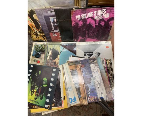 VINYL LPS ROLLING STONES, PROG ROCK, FOCUS, YES, JETHRO TULL