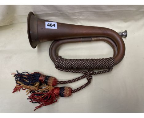 COPPER AND BRASS BUGLE 