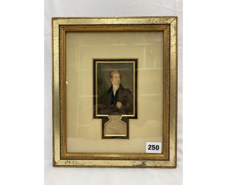 BAXTER PRINT SIR ROBERT PEEL CL220 CIRCA 1853 SIGNED MOUNT