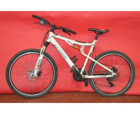 CROSS DUKE Full Suspension Bicycle. RRP £249.99 [VAT ON HAMMER PRICE]