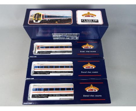 Bachmann - A boxed Bachmann OO gauge #31-510 Class 159 3 Car DMU Set Op.No.159001 'City of Exeter' in Network Southeast liver