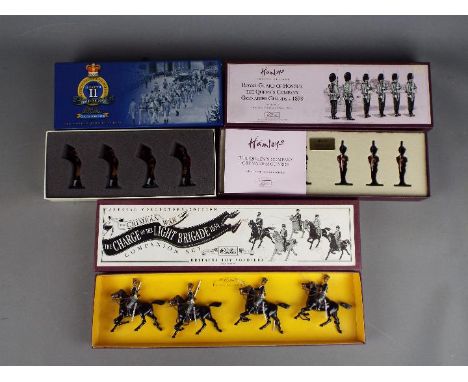 Britains - Three boxed sets of Britains soldiers from various series. Lot consists of #00319 'Hamleys' Limited Royal Guard of