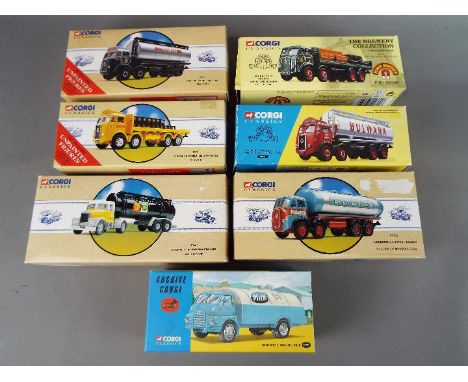 Corgi - A boxed group of six Corgi Classics diecast vehicles. Lot includes 'The Brewery Collection' Limited Edition #09801 ER