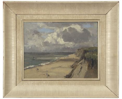 Campbell Archibald Mellon, ROI, RBA, (1878-1955), "Late July 10:30am, Hopton, 1932", oil on panel, 23 x 29cm.  Provenance: W 