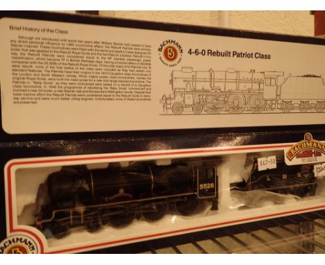 Bachmann 31-202 rebuilt Patriot Morecambe &amp; Heysham 5526 locomotive