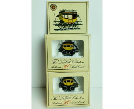 Bachmann HO Scale Pair of DeWitt Clinton Coaches Boxed