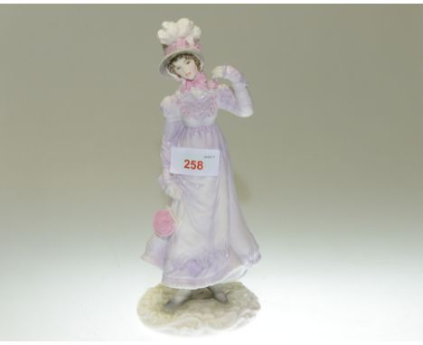 A Royal Worcester figure "The Regency", 25cm high
