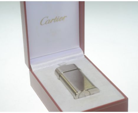 A cased Cartier cigarette lighter