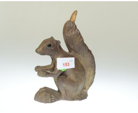 A novelty nutcracker in the form of a squirrel