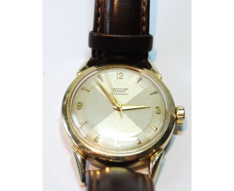Gent's Tissot automatic watch, '14k gold'.