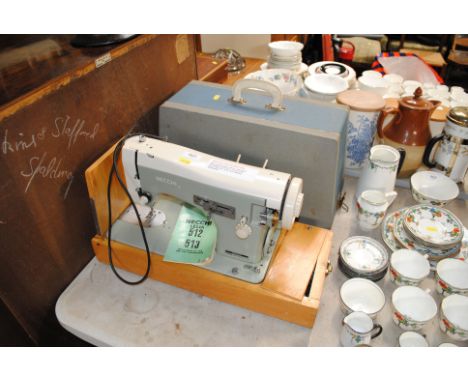 A Necchi sewing machine - sold as collector's item