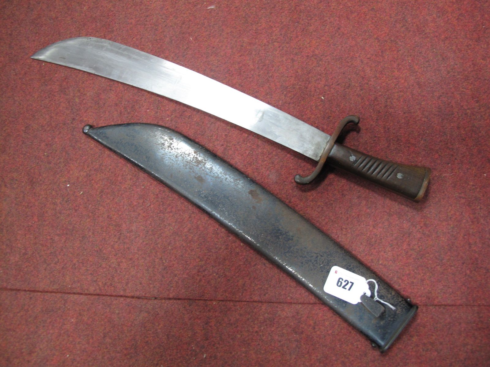 A Mid XX Century German Machete, 40.5cm long blade stamped Alcoso