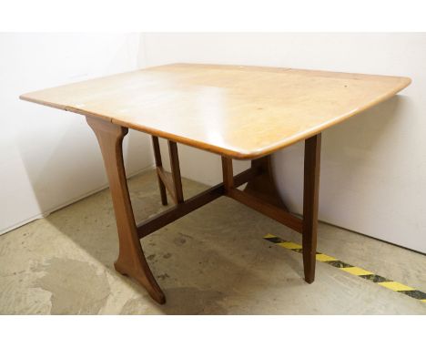 Mid century Retro G-Plan Teak Gate-leg Dining Table, 134cm long x 91cm wide x 73cm high 