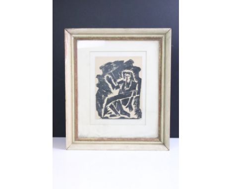 Russian Lithograph / Print, 19cm x 14cm 