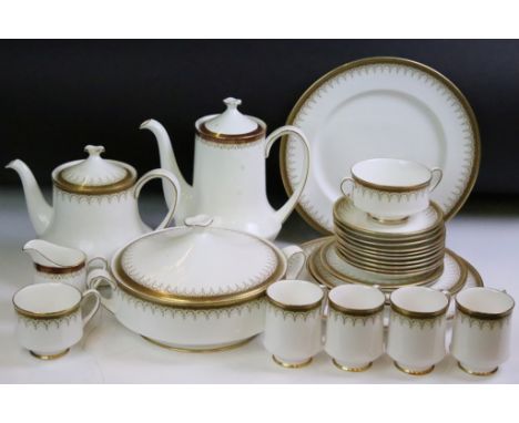 Paragon 'Athena' tea, coffee &amp; dinner service to include 2 coffee pots &amp; covers, teapot &amp; cover, 2 tureens &amp; 