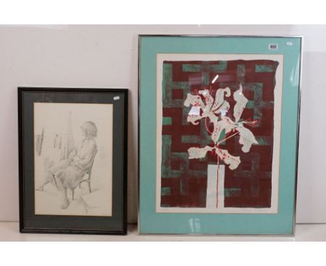 Patrick Procktor (1936 - 2003), Lilies, 1980, limited edition print numbered 81/150, signed in pencil lower right and numbere