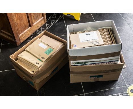 Three Boxes Containing a Large Quantity of Royal Mail Postcards/First Day Covers. Mostly in brown unopened envelopes, approx 