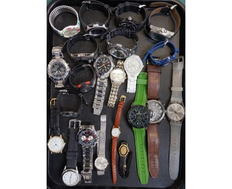 SELECTION  OF LADIES AND GENTLEMEN'S WRISTWATCHESincluding Timex, Casio, Limit, Esprit, Citizen, Swatch, Fossil, Sekonda, Nex