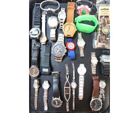 SELECTION OF LADIES AND GENTLEMEN'S WRISTWATCHESincluding Timex, Diesel, Casio, Lorus, Ediface Casio, Sekonda, Mondaine Watch