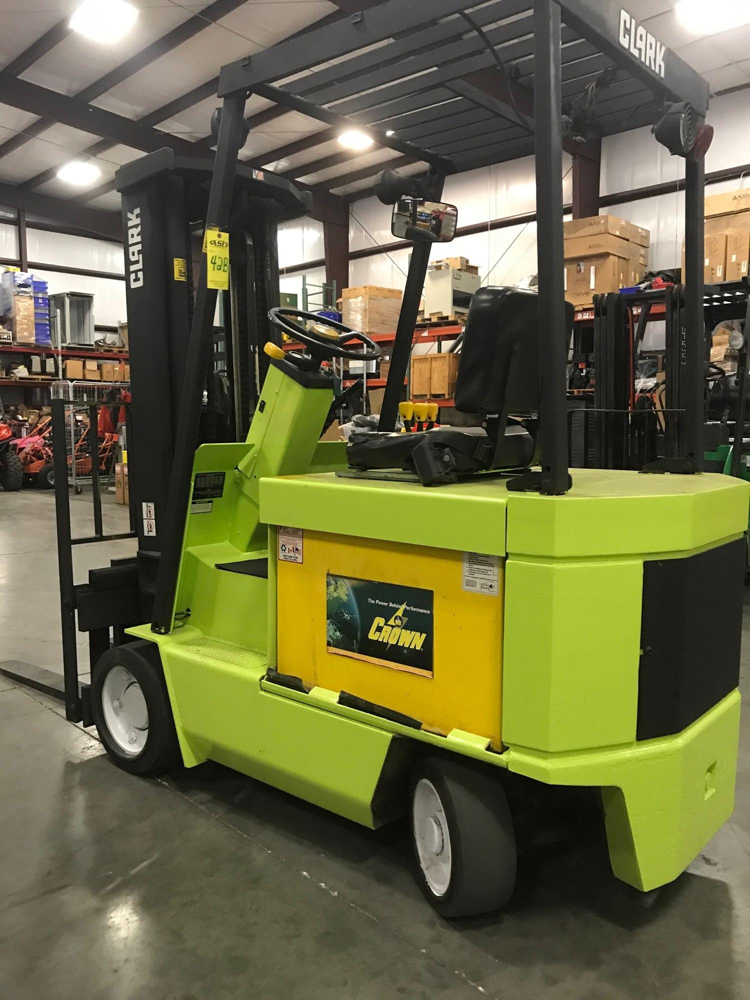 Clark electric forklift tm20