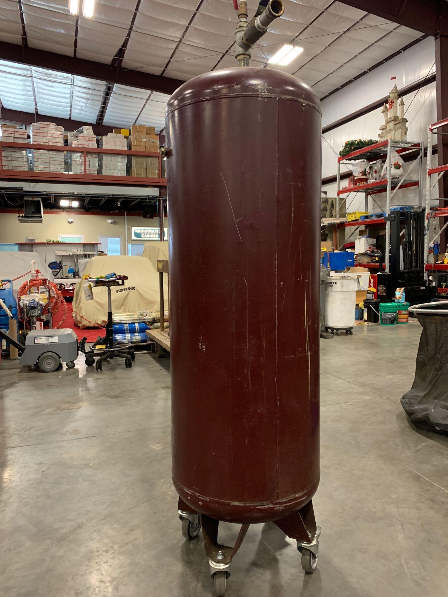 120 GALLON RECEIVING AIR COMPRESSOR TANK
