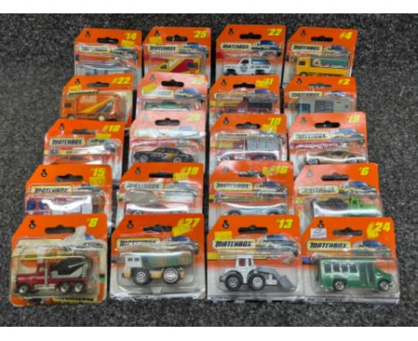 Matchbox Mattel wheel die cast vehicles x20. Numbers between 2 and 28