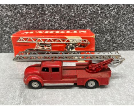 Vintage Marklin magirus turntabel fire engine. Boxed from the Berlin collection.