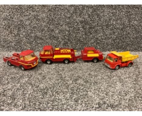 Corgi die cast fire engines to include Turbine Truck and a Bedford Tractor Unit x3