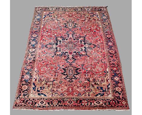 A HERIZ CARPET (North West Persia) 11' 4" (345cm) x 8' (240cm)